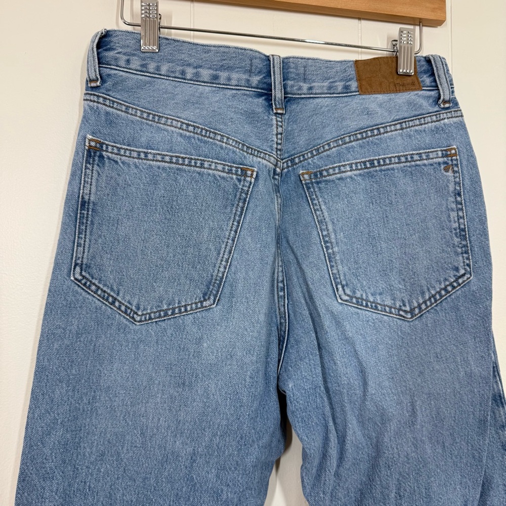 Madewell Women's Straight Leg Jeans - Light Blue - Picture 11 of 12